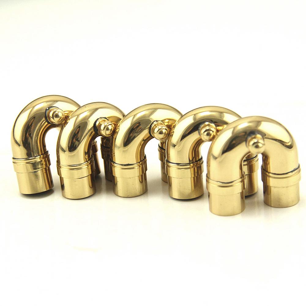 Gold Tone Trumpet Tuning Slide Elbow Pipe – Size 2 Repair Accessory