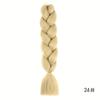 Extensión de Cabello Sintético Jumbo para Trenzas Fibra Resistente al Calor Ombre Twist Extensión de Cabello para Trenzar Para Mujeres Niñas
