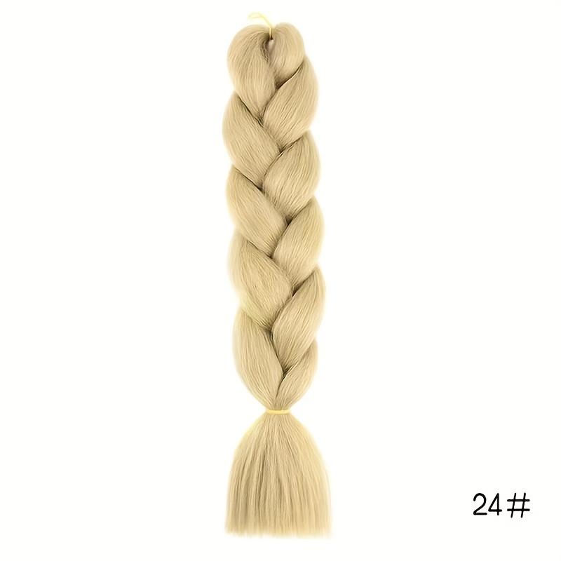 Extensión de Cabello Sintético Jumbo para Trenzas Fibra Resistente al Calor Ombre Twist Extensión de Cabello para Trenzar Para Mujeres Niñas