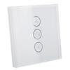 Smart WiFi Dimmer Fan Switch Wireless Timer Voice APP Control for Tuya 110‑240V 50 60HZWhite