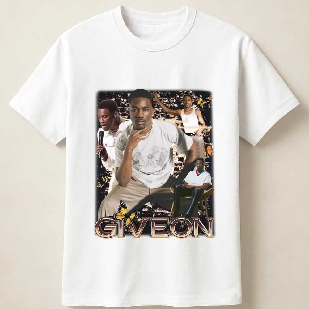 Giveon Concert Tribute Graphic with Stylish Retro Mood Unisex T Shirt Unisex T-Shirt M