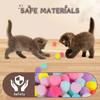 Cats Toys Pet Gun Cats Shooting Interactive Mini Supplies. for Ball Games Training Elastic Creatives Launching Accessories Toy