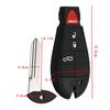 Cheie de la distanță cu telecomandă pentru Jeep Grand Cherokee și Commander 2008 2009 2010 2011