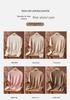 Women's Thickened Warm Cashmere Half-High Collar Sweater - Autumn/Winter 2024 Plain Knit Slim-Fit