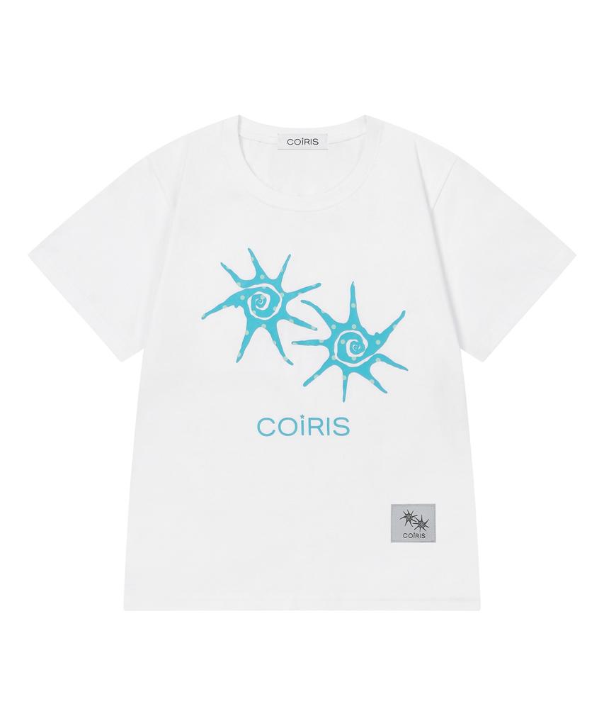 Koiliseu Doa Dot Color Logo Short Sleeve T-Shirt (3 Colors)