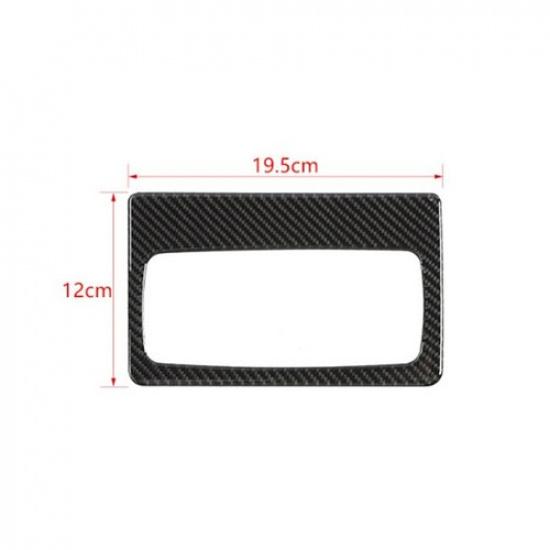 Rear AC Vent Outlet Frame Panel Trim Decor Cover For 4Runner 10+ Carbon Fiber