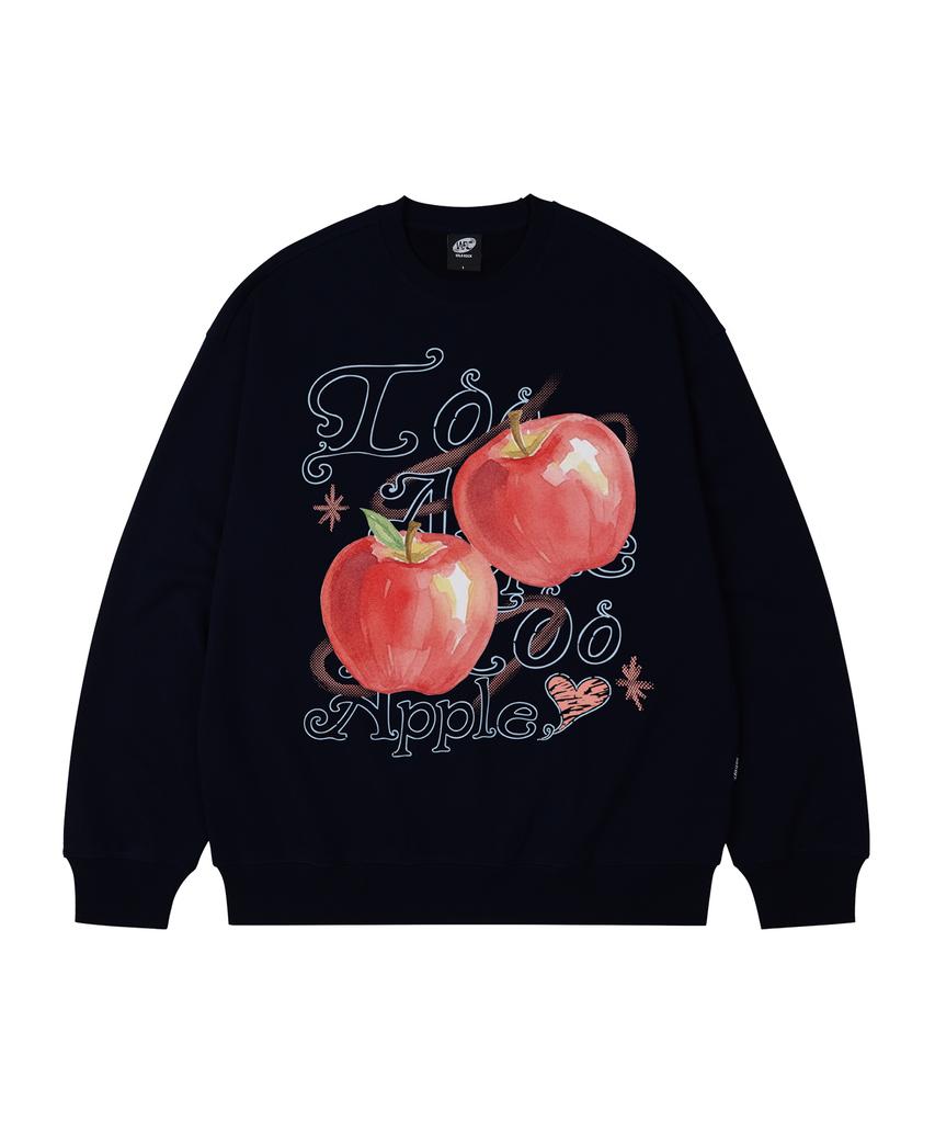 WILDROCK Too Apple Oversized Sweatshirt_9 Col (A Type)
