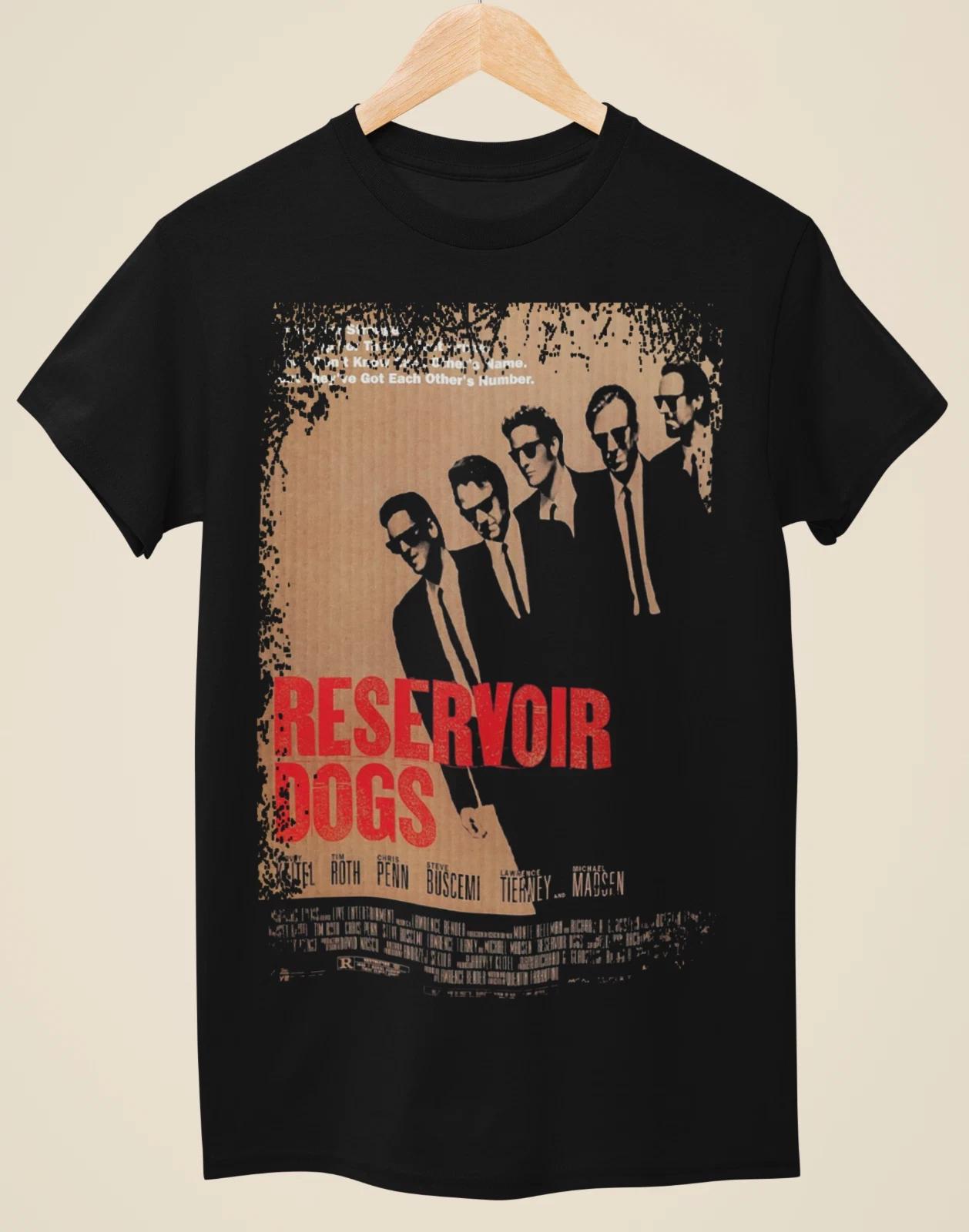 Reservoir Dogs - Movie Poster Inspired Unisex Black T-shirt S