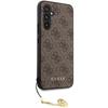 Guess Guhcs23Fegf4Gbr S23 Fe S711Brązowy/Brown Hardcase 4G Charms Collection