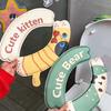 3SET Cartoon EVA Toilet Seat Cover Waterproof Toilet Pad Reusable Closestool Mat  Bathroom