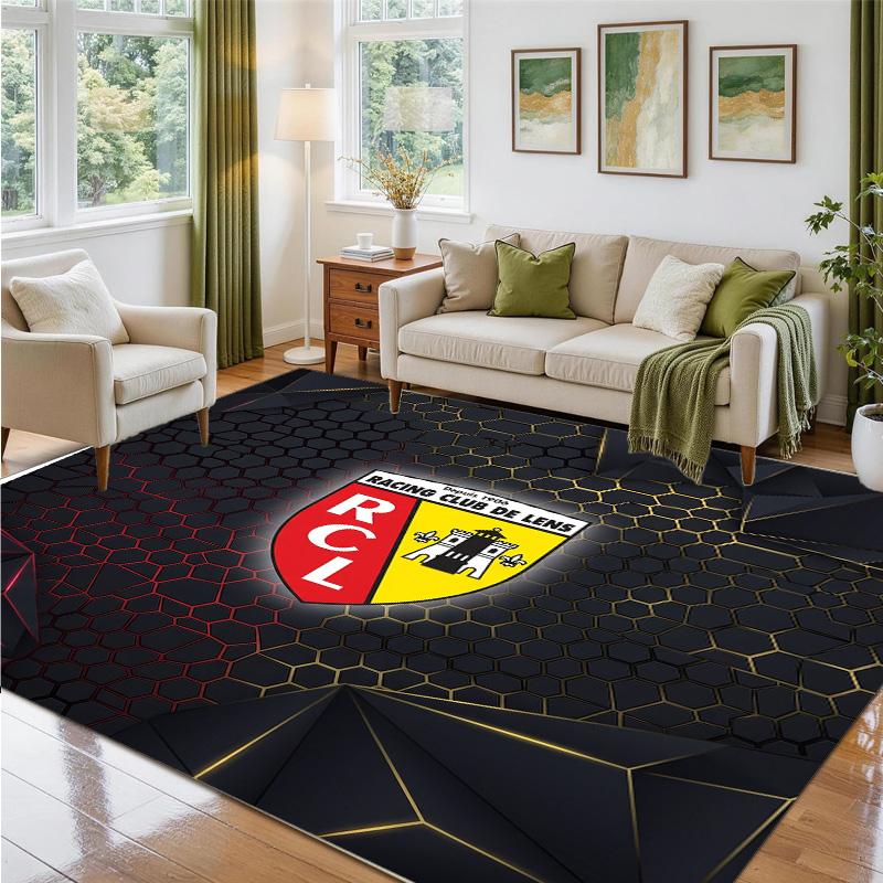 Lens FC Design Crystal Velvet Rug Soft Decorative Mat for Bedroom Entrance