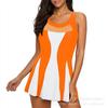 Women's Swimsuit Belly Dress One-piece Swimsuit Plus Size Swimsuit V-Neck Swimsuit