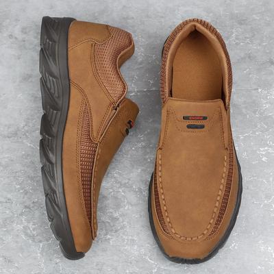 Scarpe casual da uomo in pelle, mocassini traspiranti, sneakers da uomo, nuove scarpe comode da uomo in pelle, scarpe basse, sneakers da uomo