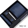 Men's 4-Piece Tie Gift Set for Business, Wedding, and Formal Wear.
