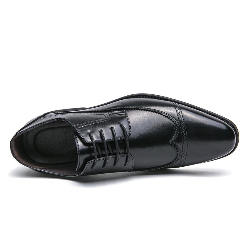 Fashion Men's Brogues Shoes Business Men Leather Shoes Casual Oxfords Shoes For Men