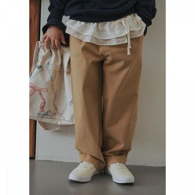 The Coffee Bean   Tea Leaf Beige Barrel Pants Bz53pt03bg