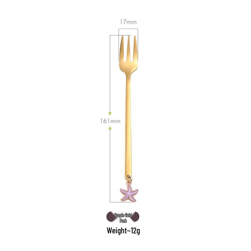 Cartoon Stainless Steel Fruit & Dessert Forks