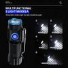 6500K Mini Flashlight High Bright P50 LED Palm Torch Type-C Usb Torch Light Child Lady Backpack Pocket Outdoor Home Work Lamp