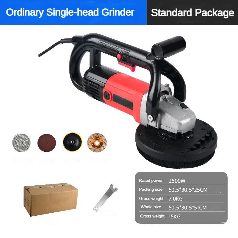 2800W Handheld Epoxy Paint Floor Grinding Machine Concrete Polishing Milling Machine Portable Industrial Grinder