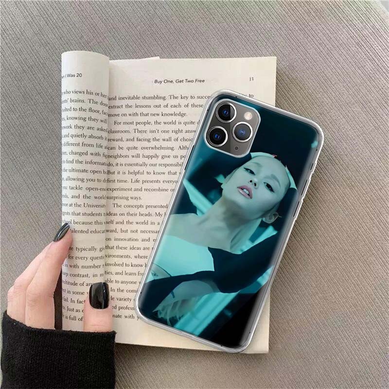Ariana Grande Phone Case For Apple Iphone 12 13 Mini 14 15 Pro 17 Pro Max Air 11 16E 16 Plus Shell Cover Clear TPU Pro