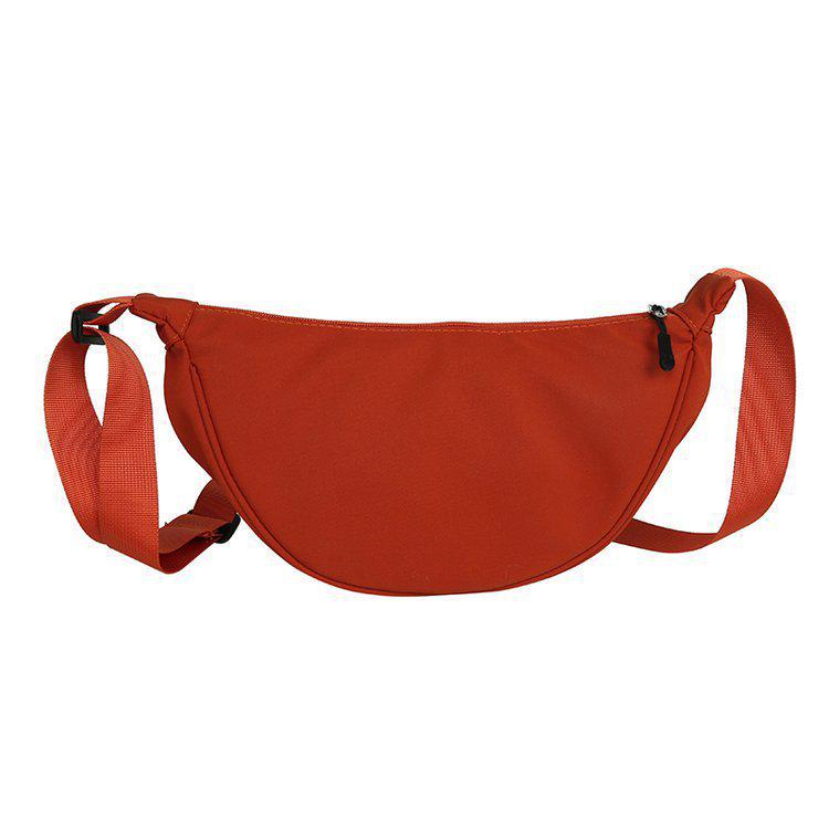 2024 Summer Trendy Nylon Korean Dumpling Messenger Bag - Casual & Stylish Shoulder Accessory