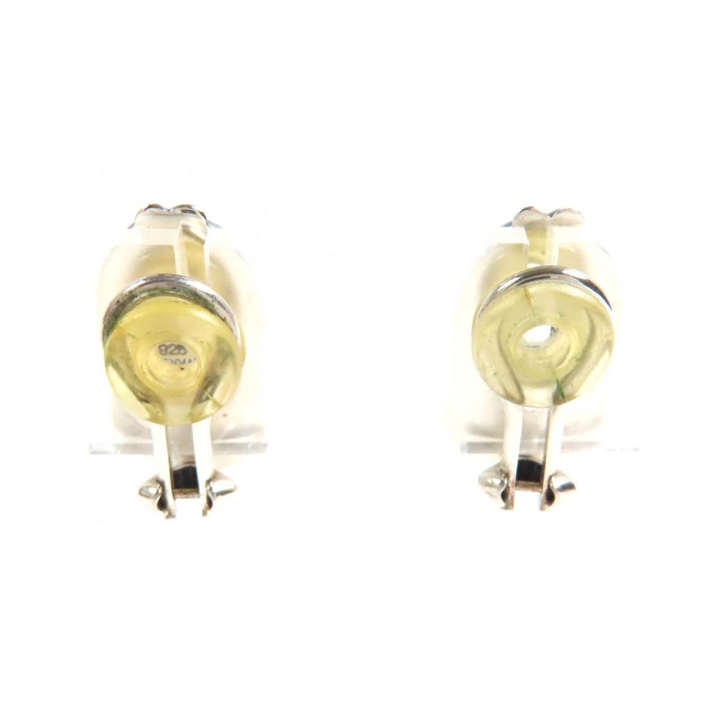 Excellent Georg Jensen Earring Ear clip Silver Red SV925 Women 2007 Used
