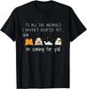 Funny Animal Adoption _ Cute Animal Rescue Adopt Gift T-Shirt