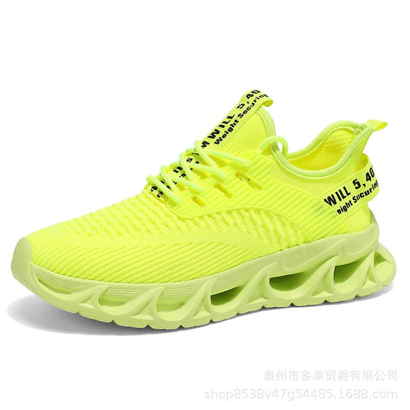 New breathable mesh shoes low-top soft sole cushioning comfortable sports shoes large size casual trendy shoes
