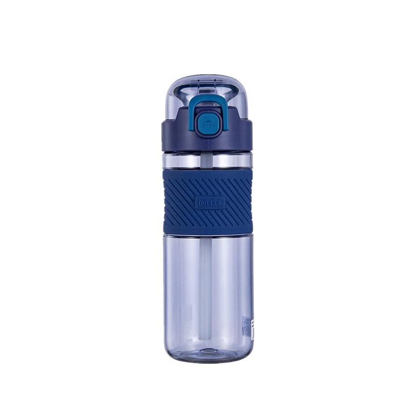 Diller 600ML Cool Straw Sports Bottle