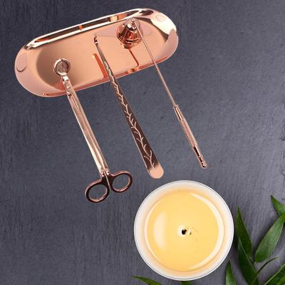 Ensemble d'outils pour accessoires avec mèche de bougie, Pince pour Noël, Nouvel An, Fête