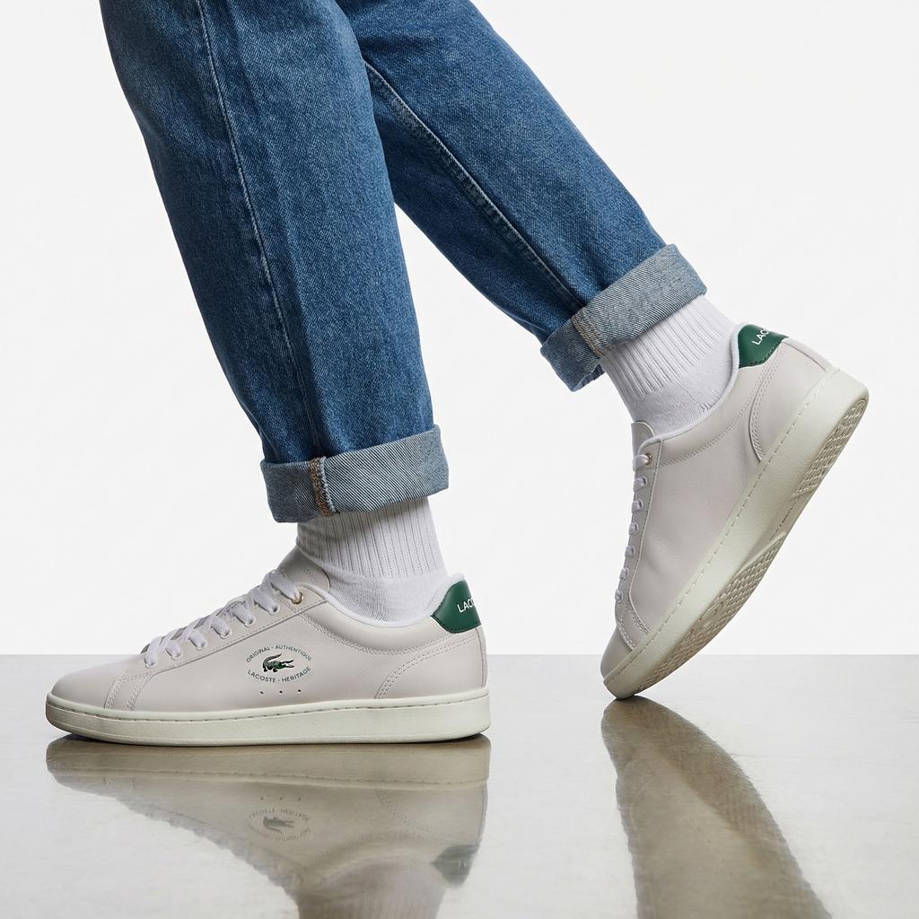 Lacoste Carnaby Set 224 - Herren Sneakers Schuhe Weiß 748SMA00121Y5 ORIGINAL