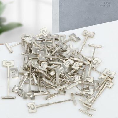   Durable 50x Tile Leveling Steel Needles Replacement T-Pins for Ceramic Install