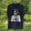 1997 'Rodman' Nwo Vzácné Vybledlé Černé Tričko Pánské Velké Unisex Tričko