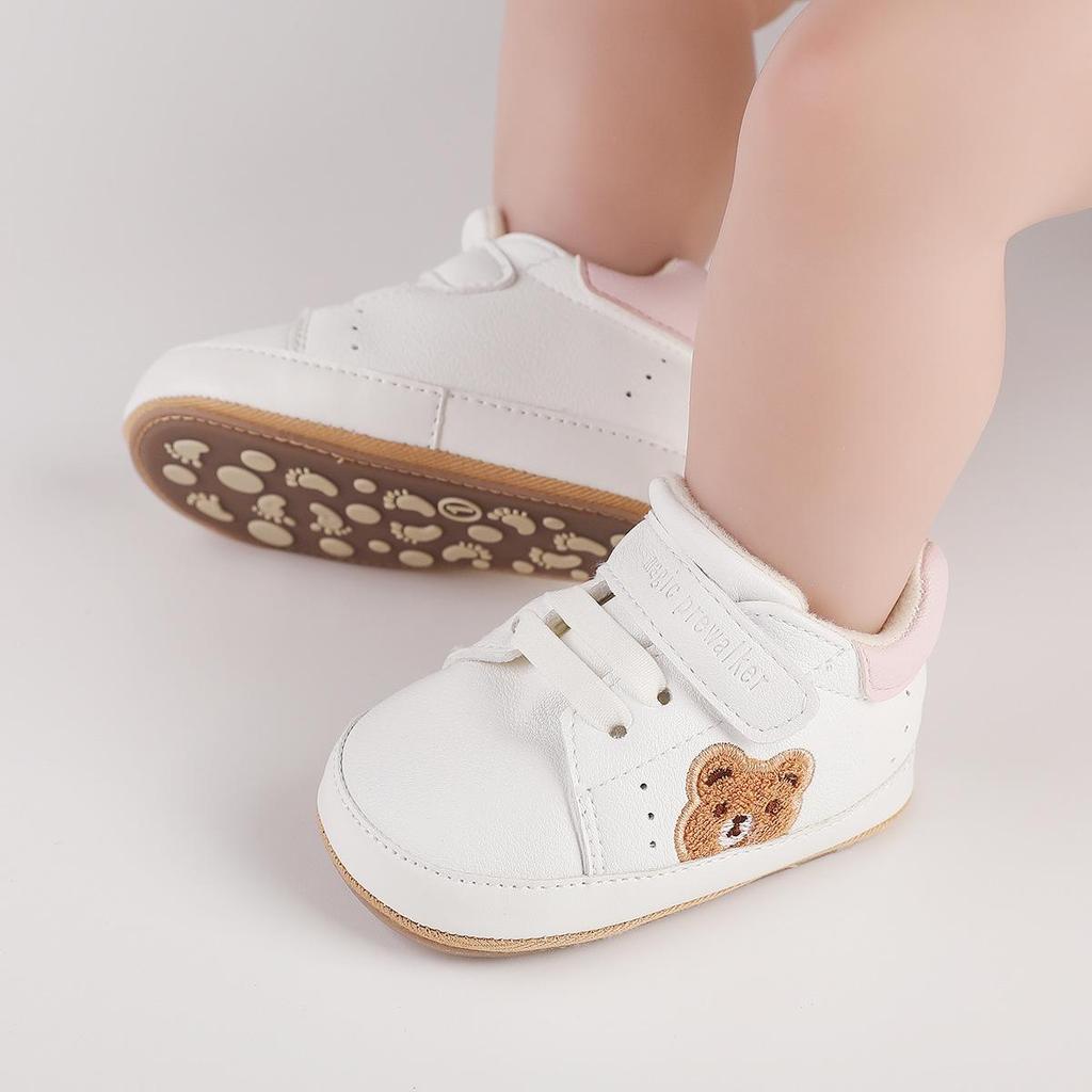 Trendy Cartoon Baby Walker Pre-Walking Shoes (0-1 Year, Non-Slip, Soft Sole)