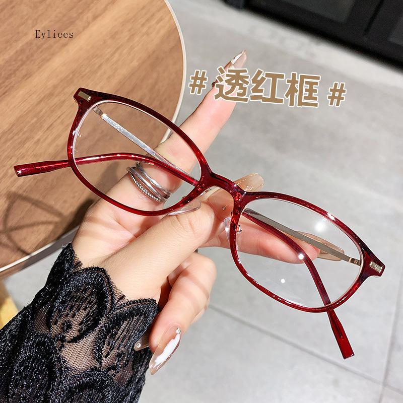 Metal Women Square Reading Glasses Frame Retro Men Clear Anti Blue Light Optical Eyewear Blue Light Glasses Eyeglasses Óculos