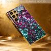 Cyber style Atmosphere High-end Electroplating Glass PhoneCase for Samsung Galaxy S26 S25 S24 S23 S22 S21 FE Ultra Plus