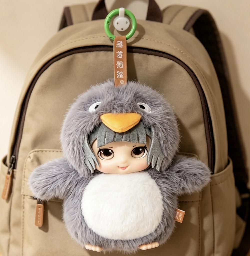 Peluche Carino Gugu Gaga Animali di Peluche del Film Pinguino Carino Colorato Profumato Bambole in Vinile Giocattoli per Bambini Regalo di Compleanno per Bambine