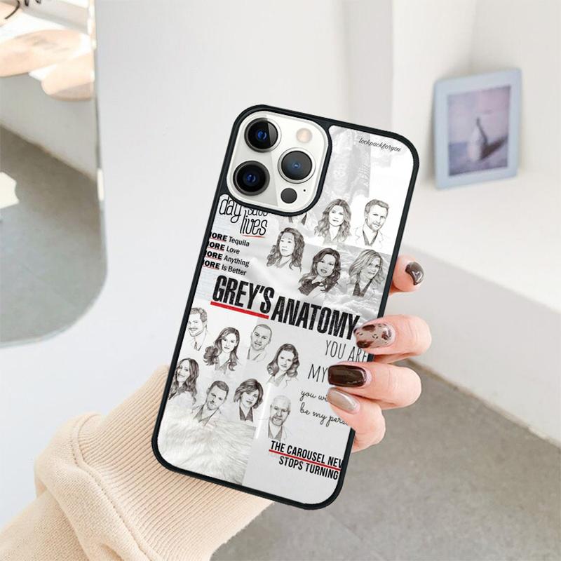 Greys Anatomy TV Show You are my person Phone Case For iPhone 17 Air 16 15 14 11 12 13 Pro MAX Plus coque Cover