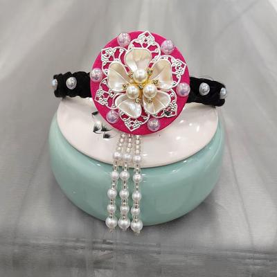 Tassel Hanbok Hairband Pearl Stage Dance Hair Hoop Fashion Korean Headband  Wedding