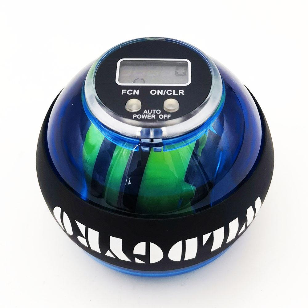 Self-Starting Counting Wrist Ball / Gyroscope for Badminton Grip and Fitness Training