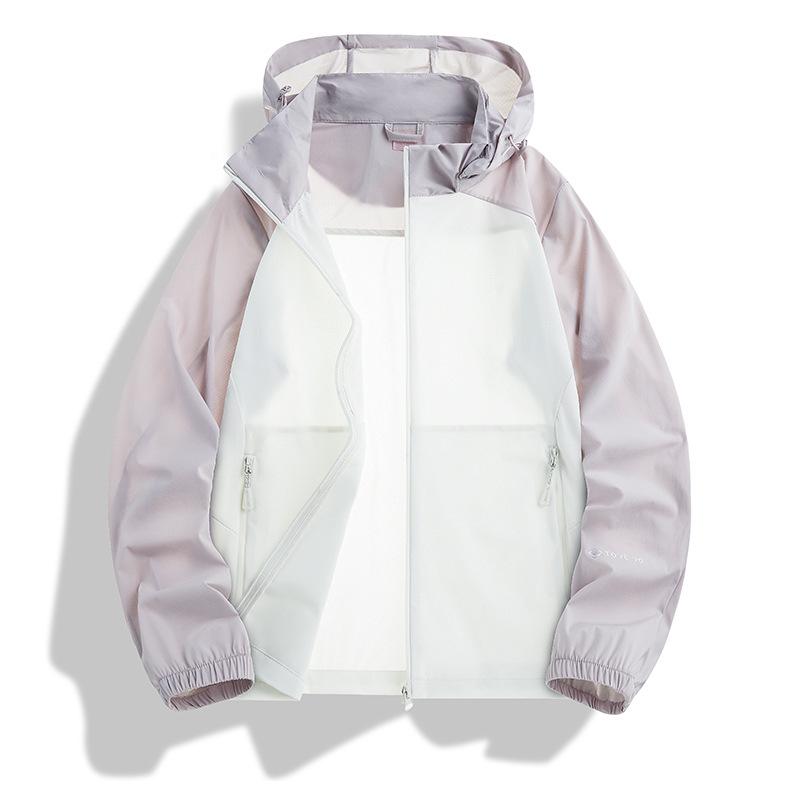 Summer Ice Silk UV Protection Quick-Dry Cooling Jacket for Couples 6XL