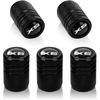 Car Tire Valve Stem Covers Tire Valve Caps Compatible with X5 Metal Material Car Exterior Accessories
