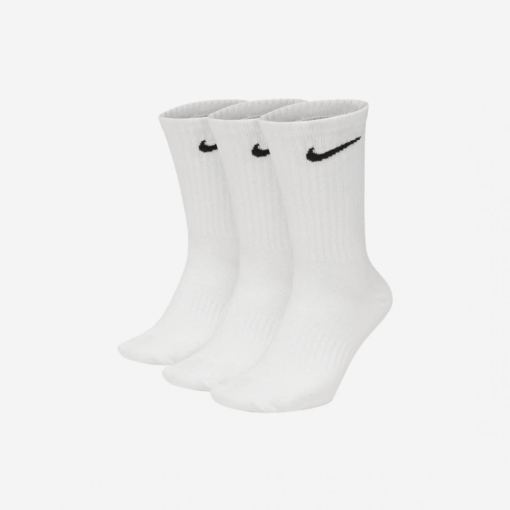 

Набор из 3 белых легких тренировочных носков Nike Everyday, корейская версия.