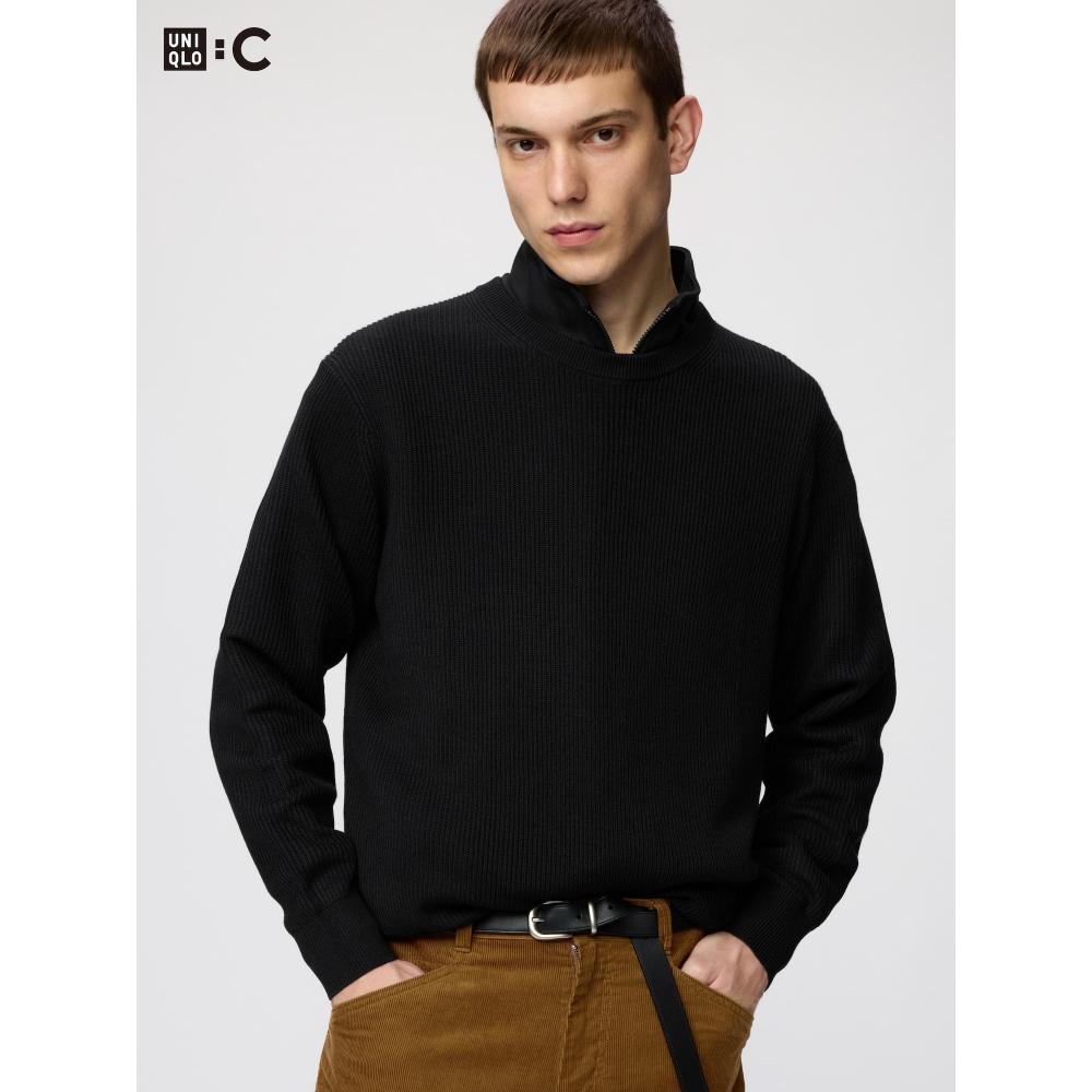 Uniqlo Merino Blend Crew Neck Sweater