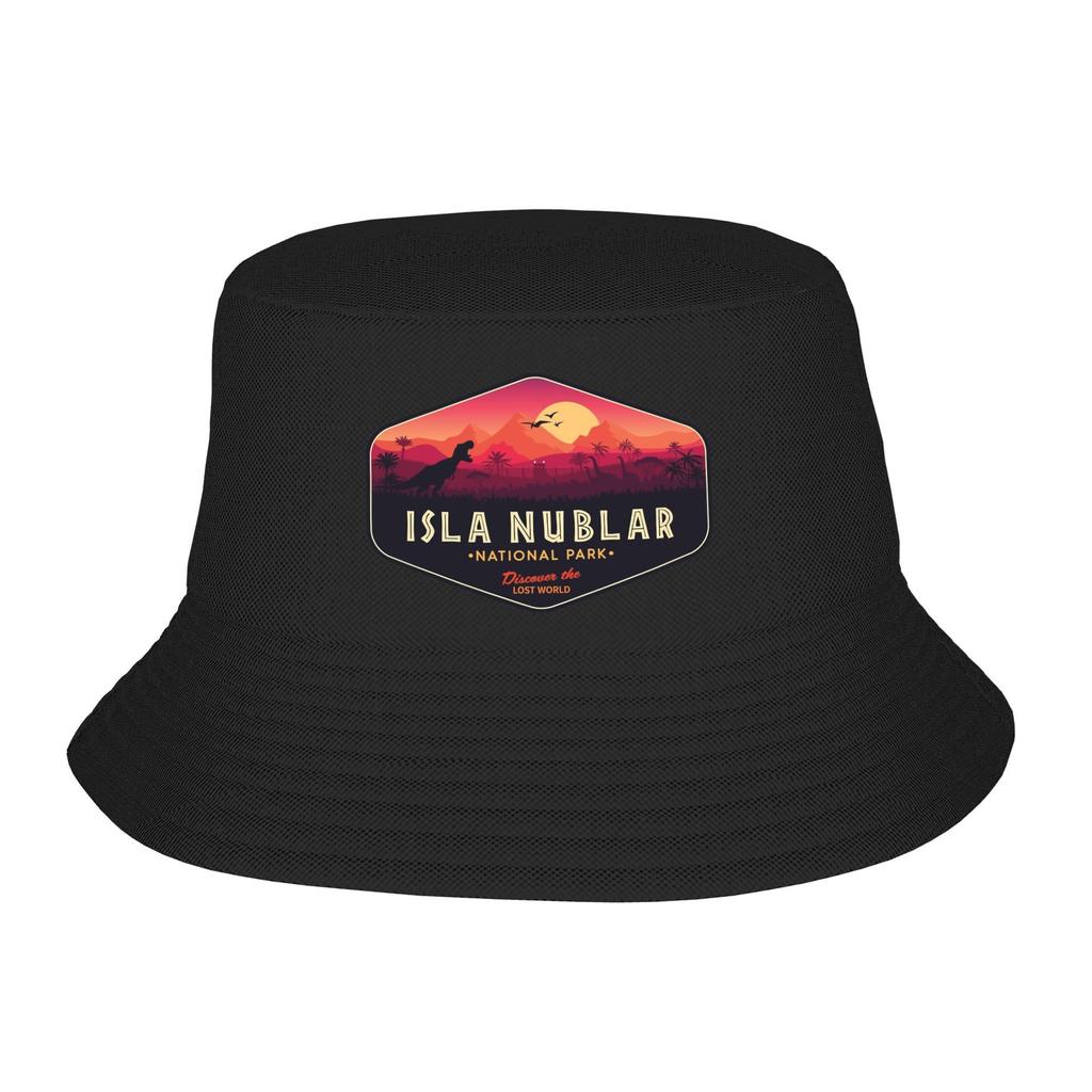 Hot Summer Headwear Jurassic Park Clever Girl Bucket Hats Trendy Unisex Sun Panamka UV Protection Fishing Outdoor