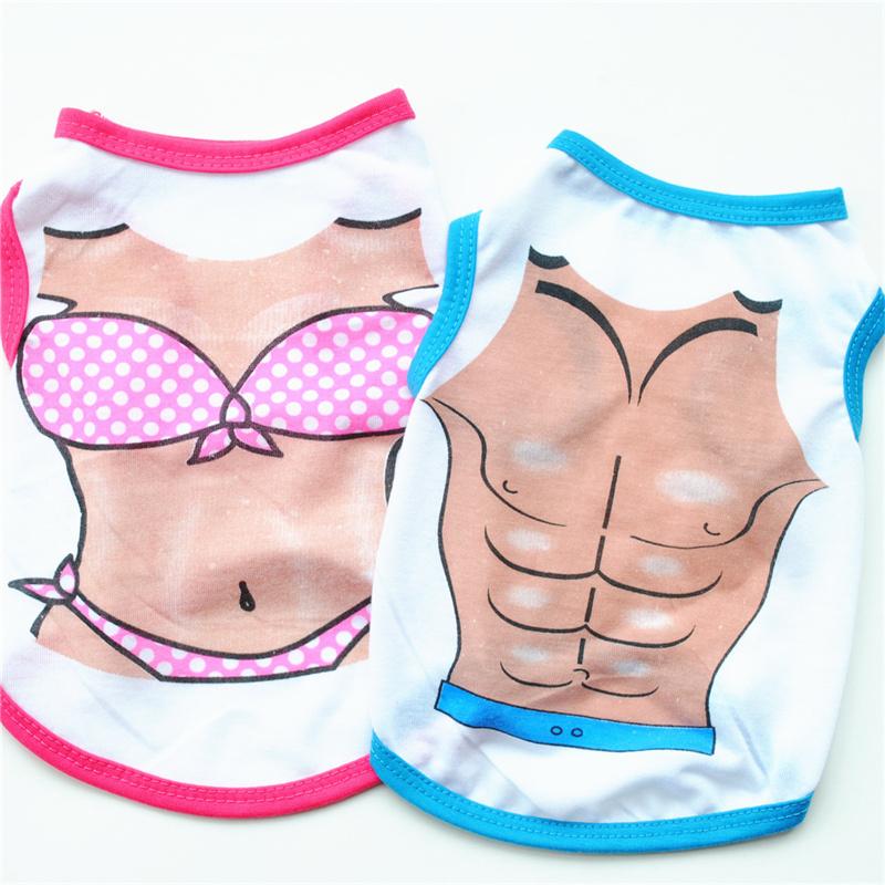 Summer Puppy Dog Cat Cooling Vest Shirt Cheap Pet Clothes for Small Dogs Boy Chihuahua Poodle Shirts Wholesale Mascotas Clothing
