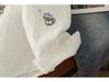 Women's Artistic Cartoon Embroidery Cotton Gauze Long Sleeve Shirt - Fresh & Soft Skin-Friendly Top