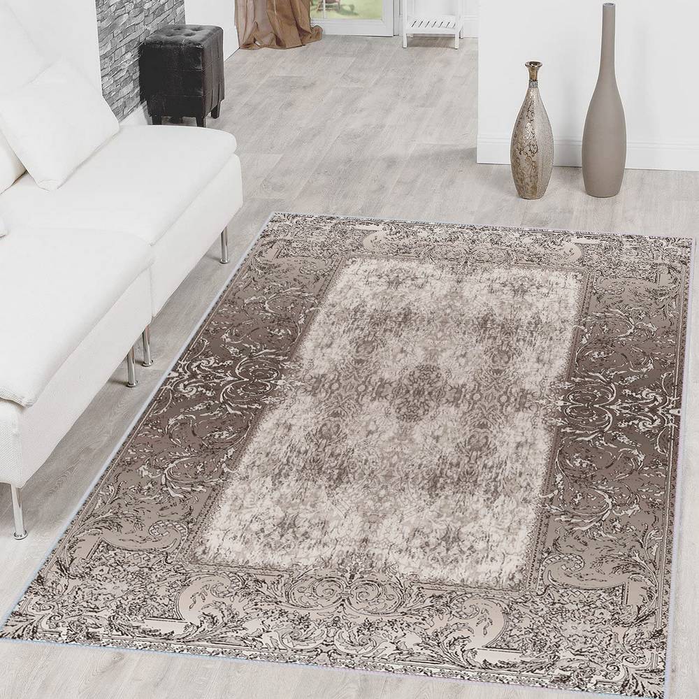 

Eliana Home Моющийся ковер с принтом LNA1486 50x80 коричневый