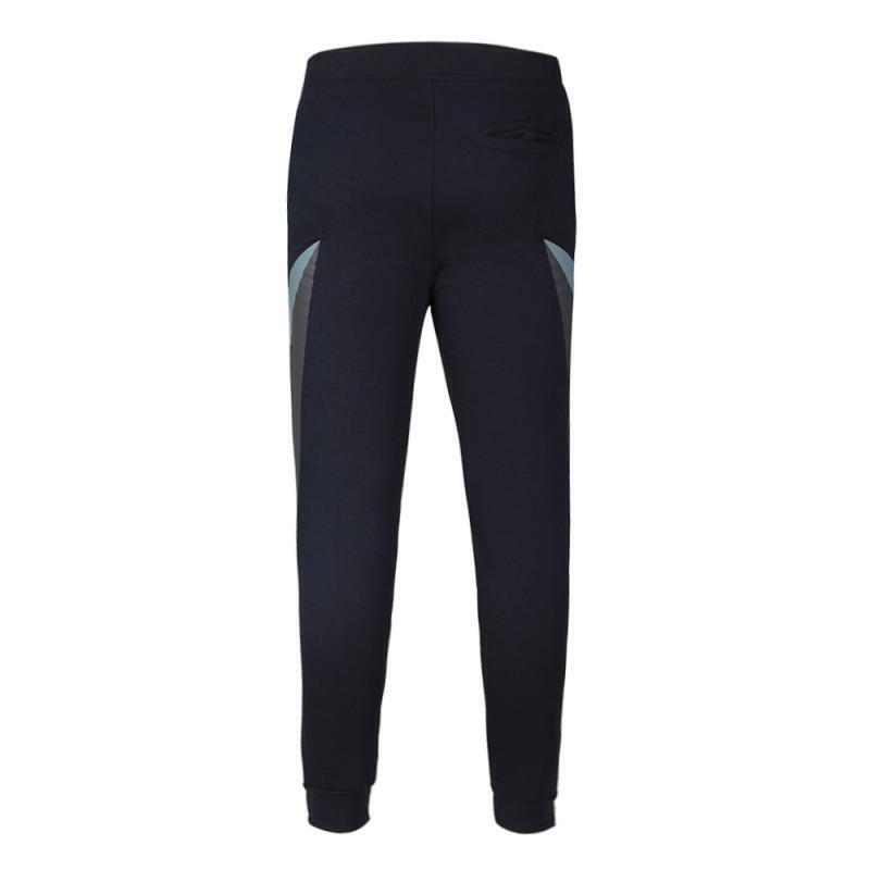 adidas Neo M Cs Rise Tp Lace-Up Cuffed Color-Block Vintage Knitted Sports Pants Men Pants Blue FQ2008