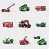 Alloy Waste Disposal Truck Inertia Engineering Vehicle For Kids Educational Play